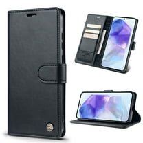 Dteck for iPhone SE(2022)/ iPhone SE(2020)/ iPhone 8/7 Case with Card Holder,RFID Blocking Leather Wallet Case with Flip Card Slots,Kickstand & Magnetic Closure for iPhone SE 2nd&3rd, iPhone 8&7,Black