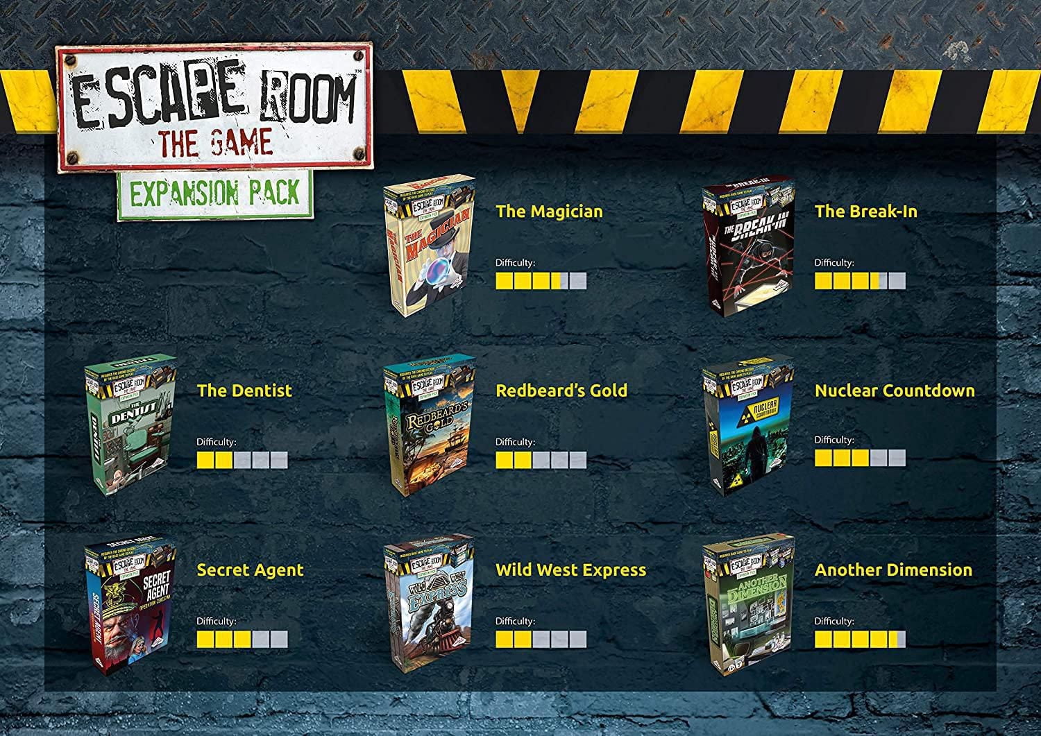 Identity Games Escape Room The Game Expansion Pack: Another Dimension