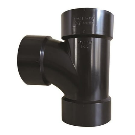 DWV Sanitary Tee, 3 in. Hub