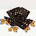 thumbnail image 2 of Surprise Box,Explosion Box,Butterfly Explosion Gift Box, Flying Butterfly Surprise Box, Exploding Butterfly Birthday Box with 8 pcs Flying Butterfly Toy for Birthday, Wedding(E), 2 of 9