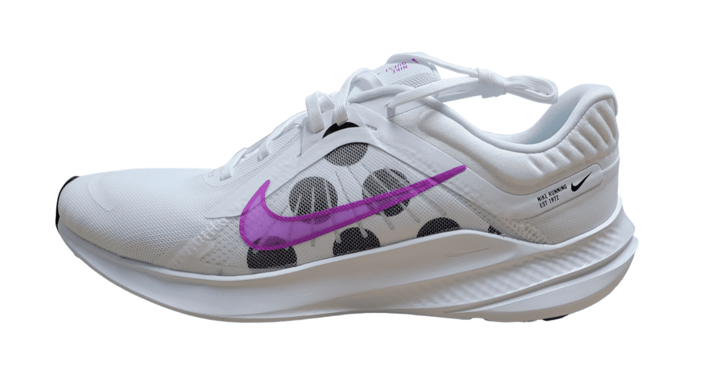 Nike Quest 5 White/Fuchsia Men's Running Training Shoes 12 Walmart.com