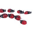 thumbnail image 2 of Ladybug Beads Red Black Glass Durable Corrosion Resistant Jewelry Spacer, 2 of 8