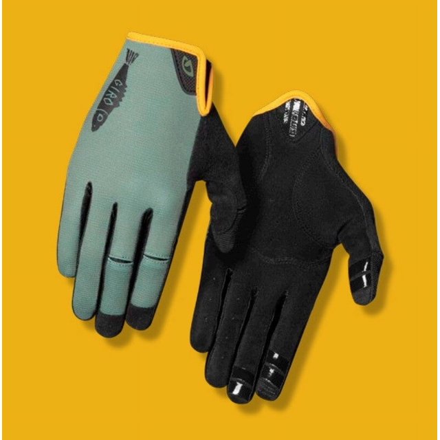 GIRO DND Gris/vert Sardine, S
