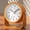 Orange, variant on AYRELY® 3.5 Inch Small Analog Alarm Clocks,Battery Operated Desk Clock,Cute Table Clock with Light,Adjustable Angle for Travel,Bedside,Bedroom,Kids,Living Room Decor (Black)