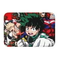 thumbnail image 5 of My Hero Academia Bathroom Rugs, Anime Welcome Door Mat, Non Slip Mat, Front Door Mat For Bedroom Living Room, Super Absorbent Flannel Rugs, Home Decor, 16*24 Inch, 5 of 9