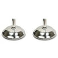 thumbnail image 2 of Tatco Weighted Bell-Shaped Stanchion Bases, 12" Diameter, Chrome, Box Of 2, 2 of 3