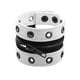 thumbnail image 4 of Pulsera punk de cuero PU Sunnimix para Halloween, 4 of 7