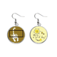 thumbnail image 1 of Escorpión natural Pendiente Sol Flor Pendiente Joyas Moda Unbranded M, 1 of 3