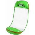 thumbnail image 1 of Water Hammock Inflatable Swimming Bed Water Hammock 4-In-1 [Hammock + Deck Chair + Drifter + Exercise Saddle] For Swimming Pool Beach Sea-Kiwi, 1 of 3
