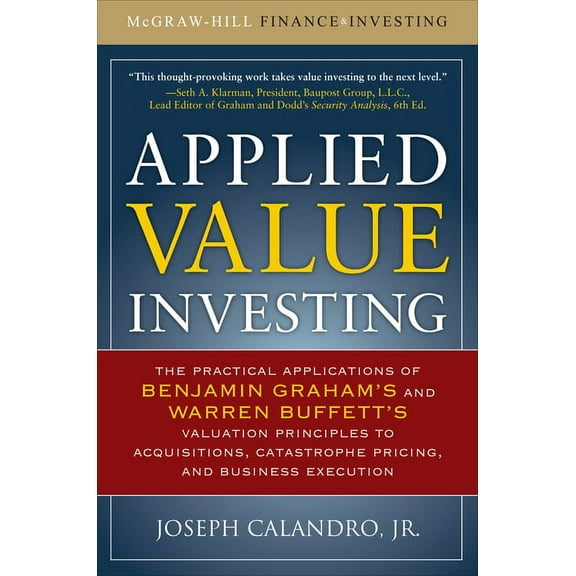 Applied Value Investing (Pb), (Paperback)
