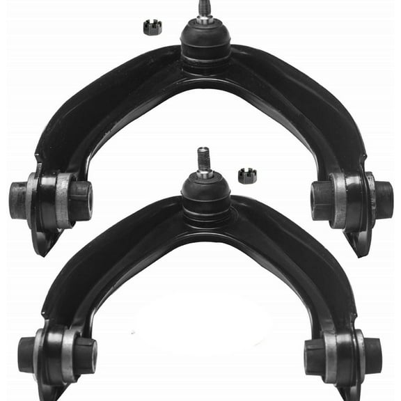 2 Pc Front Suspension Upper Control Arms with Ball Joints Passenger and Driver Side Kit