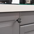 thumbnail image 5 of Goo-Ki 1.3''(33 mm) Dia Luxurious & Sturdy Zinc Alloy Cabinet Knobs,Shiny Black Drawer Pulls Handles for Kitchen,Drawer,Cupboard & Wardrobe,6 Pack, 5 of 8