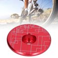 thumbnail image 4 of Bike Stem Cap, Round Shape Durable Headset Top Cover For 25.4mm/1.0in And 28.6mm/1.1in Outer Diameter For Mountain Bike ANGGREK Otros, 4 of 8