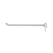 4 inch White Plastic Hook for Countertop Rack - Pack of 12