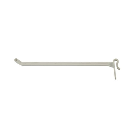4 inch White Plastic Hook for Countertop Rack - Pack of 12