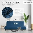 thumbnail image 6 of chdqwer Futon Sofa Cover - Stretchable Fabric Camper Couch Covers for Sofa Bed  Soft Elastic Textured Full Size Futon Cover  Futon Sofa Bed Protector  RV Couch Cover  Machine Washable - T, 6 of 8