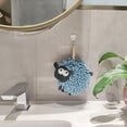 thumbnail image 3 of Toallas de mano divertidas de ovejas TANGJMXG para baño y cocina Toalla de bola suave súper absorbente, 3 of 4