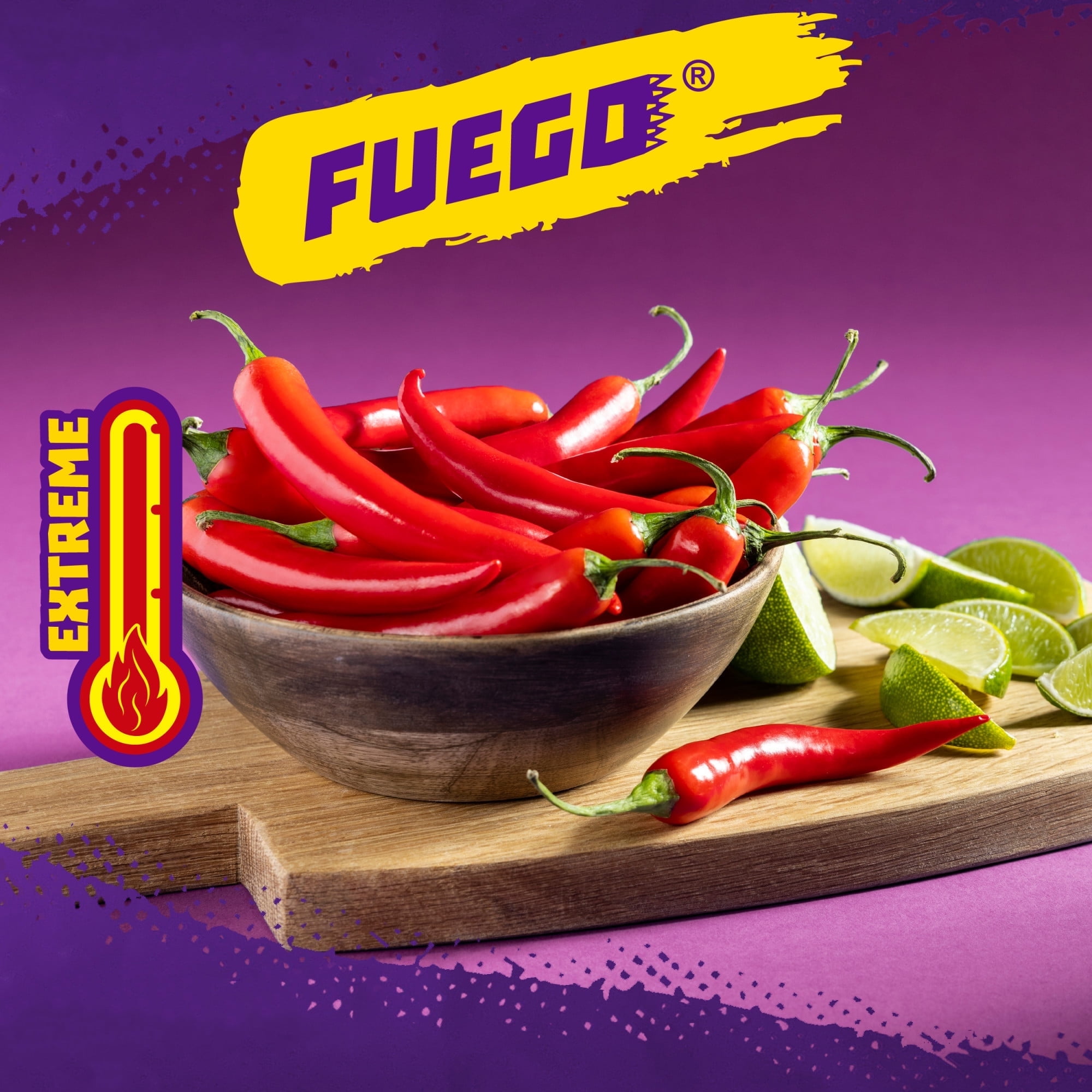 Takis Fuego 9.9 oz Sharing Size Bag, Hot Chili Pepper & Lime Rolled Tortilla Chips