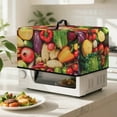 thumbnail image 3 of Whosucclay Fruits Vegetable Print Microwave Dust Cover Waterproof, Heat-Resistant, Microwave Oven Cover, Anti-Oil-Staining Kitchen Appliance Covers, Easy to Clean-S, 3 of 7