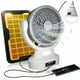 thumbnail image 2 of Ventilador Solar Recargable 9" Cargador De Celular Foco y Panel Solar Moreka FS-135, 2 of 6