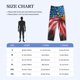 thumbnail image 4 of Balery Eagle Head With American Flag Pantalones de pijama para hombre, pijama ultraligero, pantalón de descanso-Small, 4 of 6