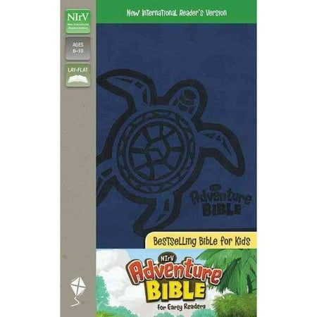 NIRV Adventure Bible for Early Readers: New International Reader's Version, Blueberry, Italian Duo-Tone