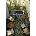 thumbnail image 2 of Couristan Dolce Bamboo Forest Indoor/Outdoor Area Rug, 4' x 5'10", Cool Onyx, 2 of 3