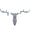 Grey[cite: 1], variant on Riousery Animals Deer Head Hook Hanger Rack Holder Wall Mount for Home Room Decor (Black)[cite: 1]