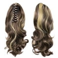 thumbnail image 6 of Women Ponytail Hair Bun extension Curly Claw Hair Clip on - 40cm I, 6 of 8
