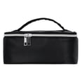 thumbnail image 3 of Walmart Cosmetic Bag Train Case, Black PU, Model CWM26003, 3 of 7