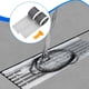 thumbnail image 3 of 2 piezas de cubierta de malla para desagüe de ducha, fácil de instalar, antibloqueo, gris para desagüe de suelo, para lavandería, fregadero, 3 of 9