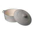 thumbnail image 2 of Cuisinart Cast Iron Casserole, Dutch Oven, 7-Quart, Cool Grey, 2 of 2