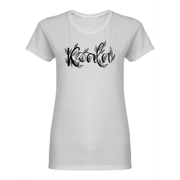 Koala Leafs T-Shirt Women -Image by Shutterstock, Female Medium