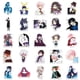 thumbnail image 5 of Paquete de pegatinas Vanitass Anime, 50 unidades, dibujos animados decorativos de 3 a 8 cm, 5 of 5