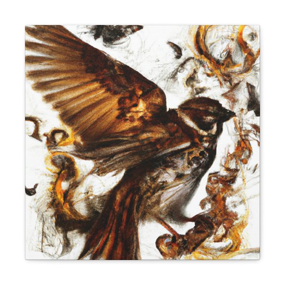 Song Sparrow's Dance - Canvas