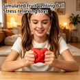 thumbnail image 3 of Bitter Melon Stress Relief Squeeze Gadget, Soft & Durable Non-Toxic Decompression Pinch, Cute Kawaii Design, Portable Fidget for All Ages, Sensory Anxiety Relief for Home & Office., 3 of 5