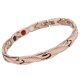 thumbnail image 2 of Hot6sl Liquidación de Ahorros de Verano Pulsera con Patrón de Oro Rosa Pulsera de Magnetoterapia Joyería Pulsera de Pareja 8 Mm de Ancho, 2 of 6