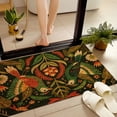 thumbnail image 4 of JML Non-Slip Microfiber & Rubber Doormat - Soft Entryway Rug for Home/Office (20"x32") - Easy Clean Door Mat for Indoor/Outdoor Use, Dark Floral and Birds, 4 of 5