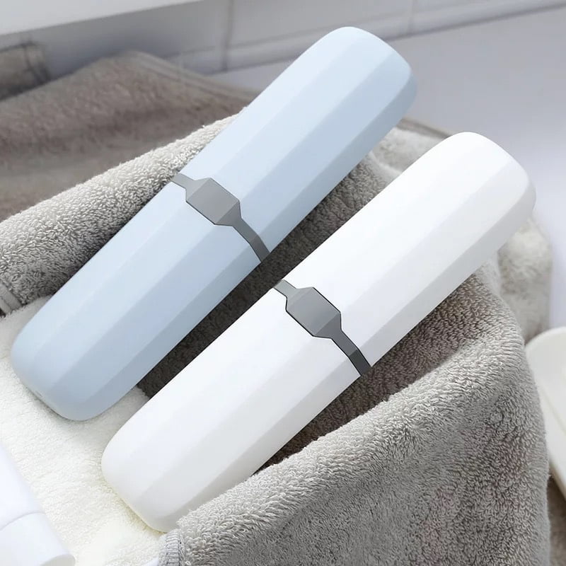Travel Toothbrush Holder, Plastic Toothbrush Case Box, Portable
