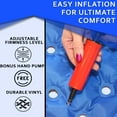 thumbnail image 7 of Inflatable Seat Cushion by EverRelief - Adjustable Pressure Pillow for Wheelchair, Car, Office, or Travel, 7 of 7