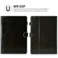 thumbnail image 4 of iPad 9.7 2018/2017 Case with Pencil Holder, iPad Air 1 2 Case, Allytech Glitter Leather Folio Kickstand Shock-Absorbing Auto Sleep Wake Case for Apple iPad 9.7 6th/5th Generation, iPad Air 1 2, Black, 4 of 7