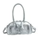 thumbnail image 4 of Bolso bandolera elegante para mujer con asa superior, bolso de mano para exteriores Plata, 4 of 8