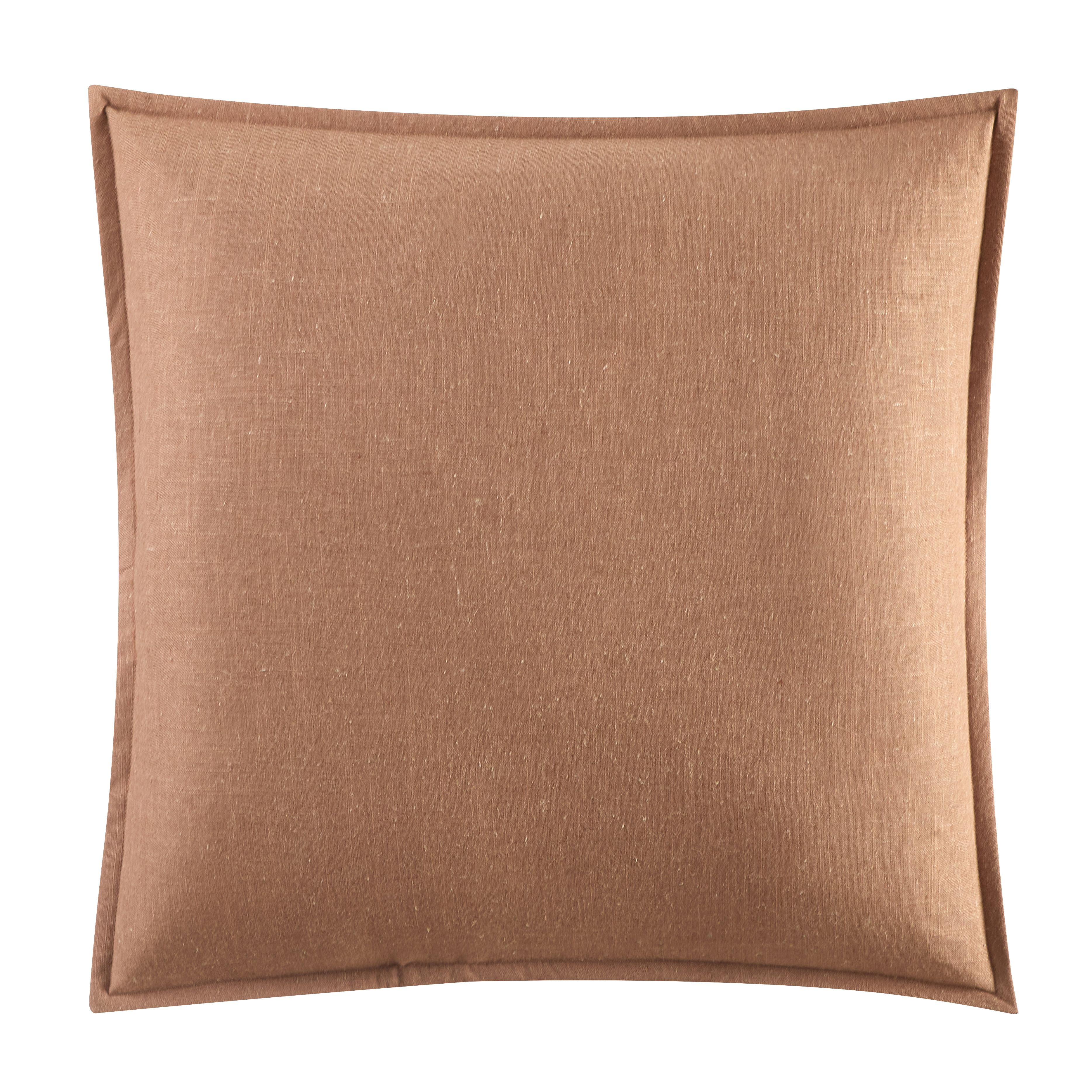 Better Homes & Gardens 2-Pack Linen Pillows, 20"x20" Terracotta Clay