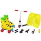 thumbnail image 1 of Vogacara Juego de 12 unidades de patinete de dedo de aleación para niños, Mini patinete de dedo, juguete interactivo para dedos, actividad sensorial, Juguetes amarillo Vogacara FN008347-01, 1 of 6