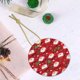 thumbnail image 5 of Adorno navideño colgante de Feliz Navidad para árbol de Navidad - Decoraciones colgantes de cerámica para fiestas - Ideas para regalar adornos navideños, 5 of 8