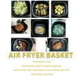 thumbnail image 4 of Cake Barrel Fryer Accessories Metal Nonstick Coating Baking Pan with Handle for Universal Use, 4 of 8