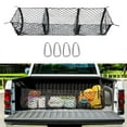 thumbnail image 4 of Yesbay Pickup Truck Trunk Cargo Net with Mounting Accessories 3/4 Pocket Universal Car Auto SUV Truck Bed Organizer Storage Bag, 4 of 8