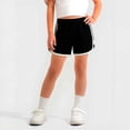 thumbnail image 2 of YOUYEDIAN Girl's Running Athletic Shorts Sport Workout Gym Casual Dolphin Shorts (Black, 13-14 Years), 2 of 3