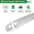 thumbnail image 4 of Unique Bargains Smart Car Door Handle Cover Trim,Side Door Handle Cover,for Nissan Kicks 2017-2022,ABS,Silver Tone,1 Set, 4 of 7