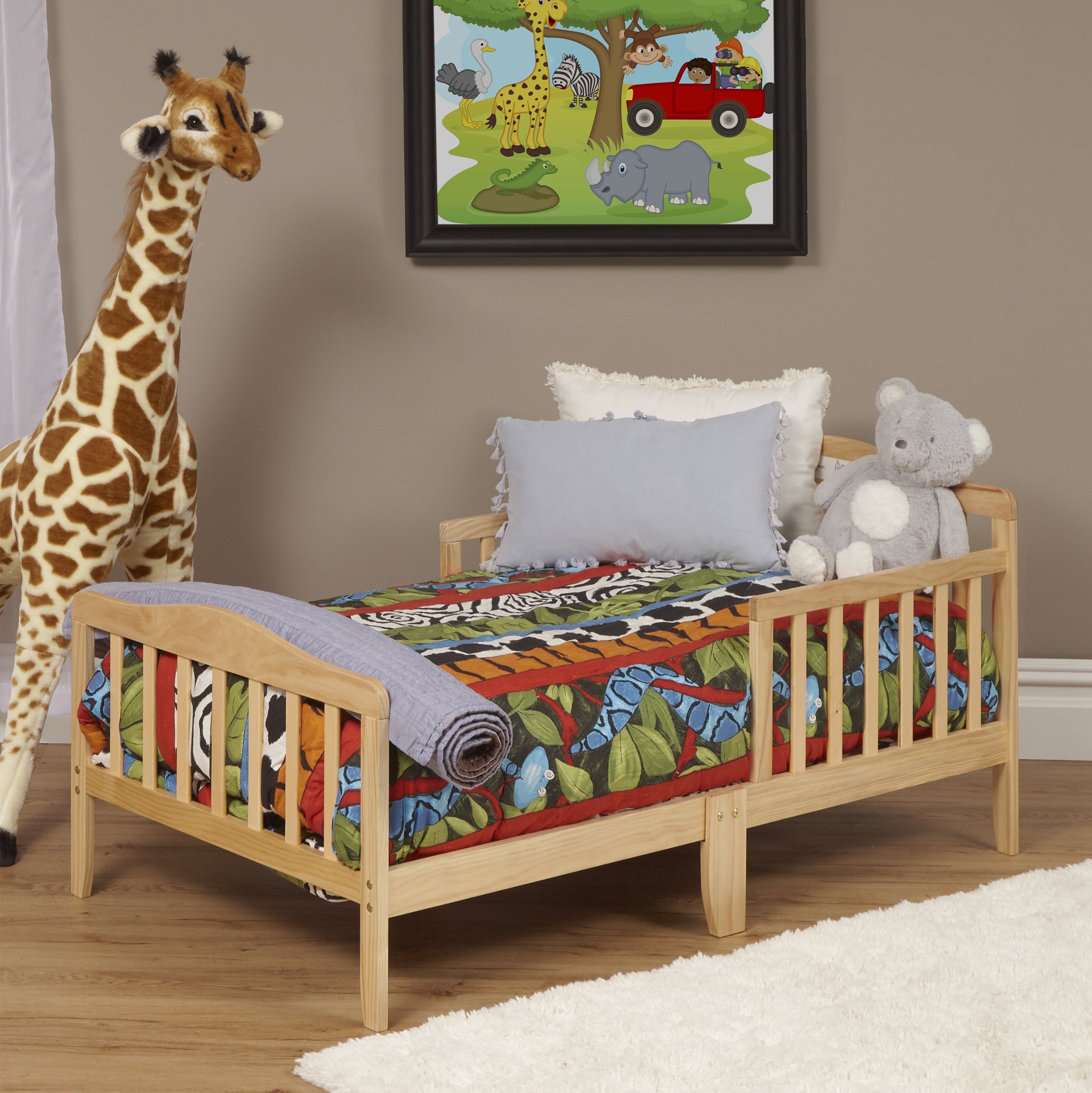 Suite Bebe Blaire Toddler Bed in Natural Pine